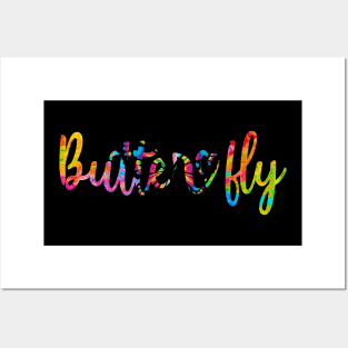 Colourful Butterfly Posters and Art